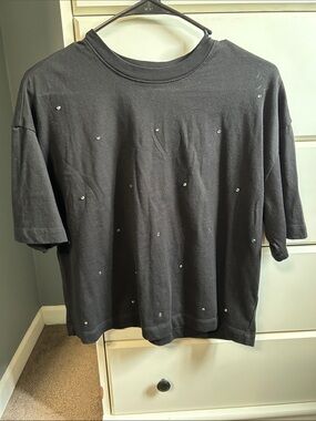 Rhinestone Short Sleeve Tee